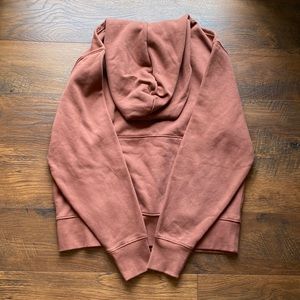 BROWN HOODIE NWOT “DONT BUY”